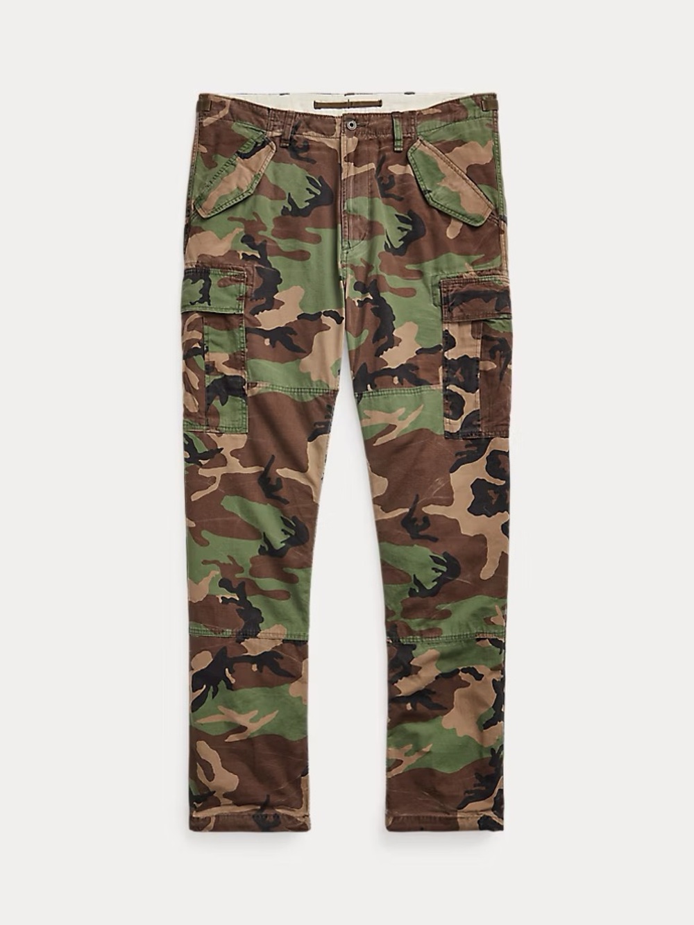 Ralph Lauren Camouflage Cargo Pants - Green/Brown/Black